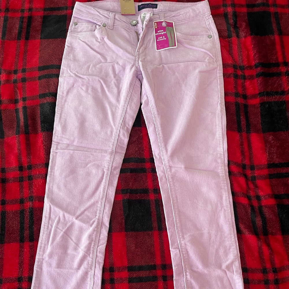 Light Pink Corduroy Jeans